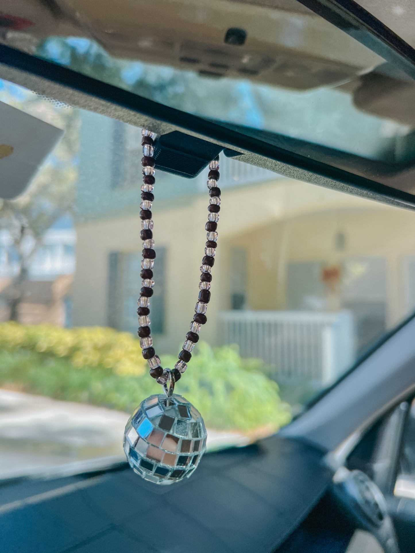 disco ball car hangings