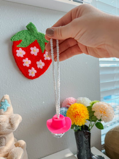 disco cowboy car hanging