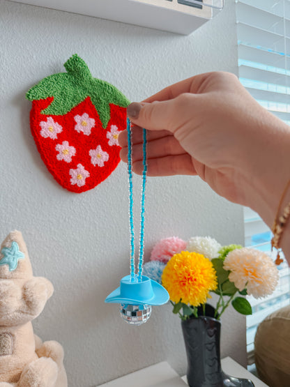 disco cowboy car hanging