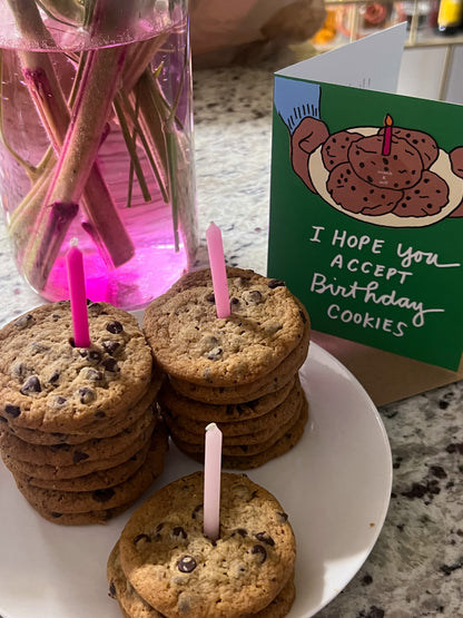 HBD - birthday cookies