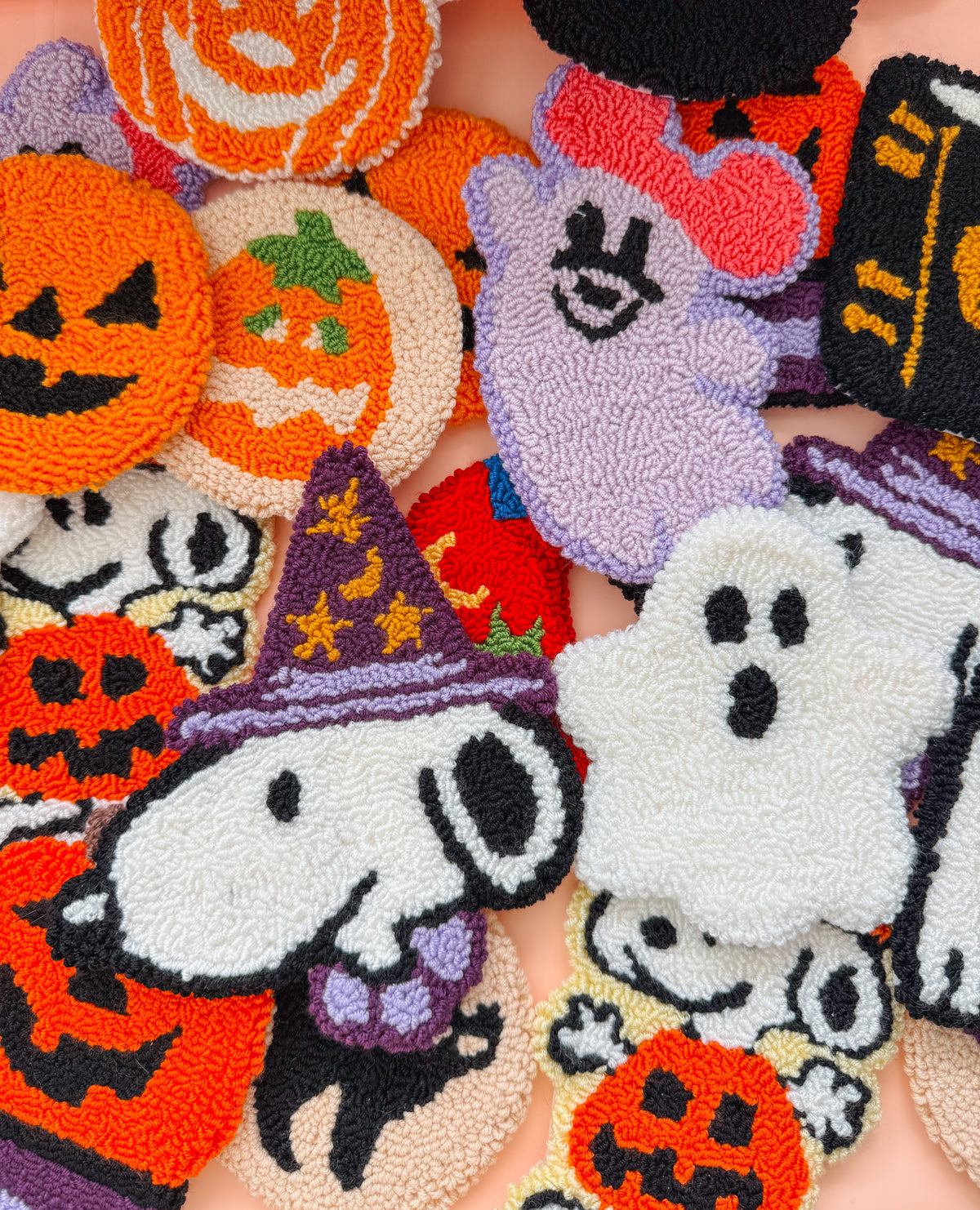 halloween mug rugs