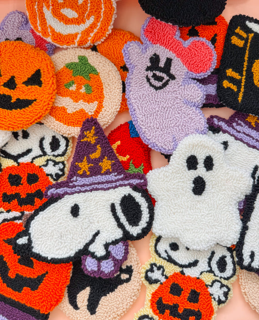 halloween mug rugs