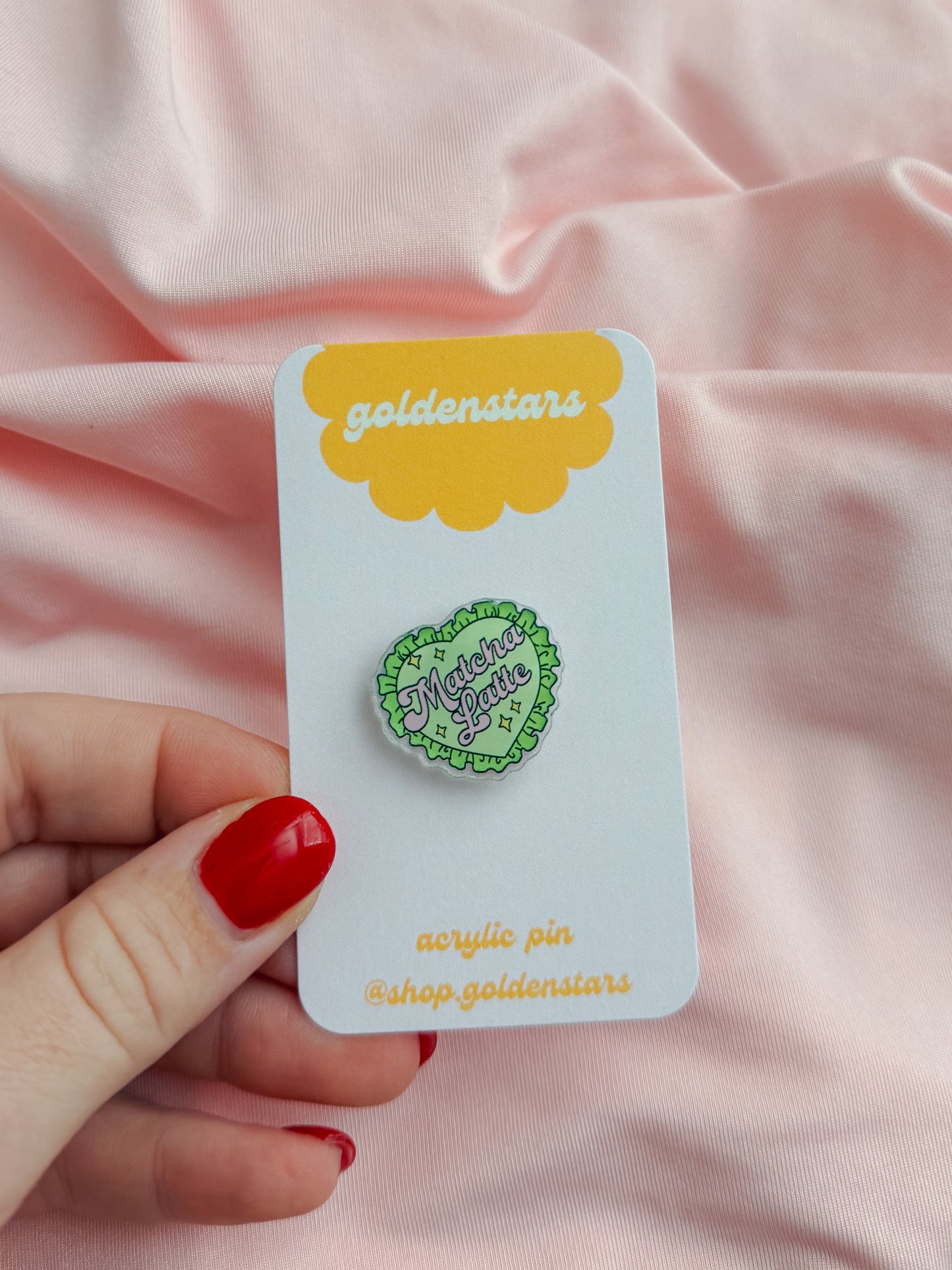 Matcha Latte Pin