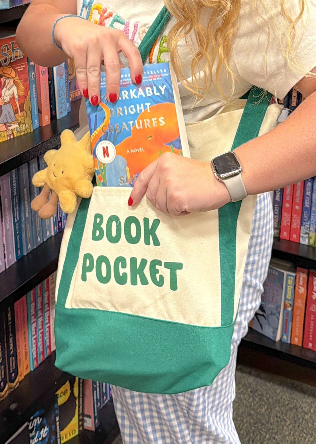 Book Pocket Tote
