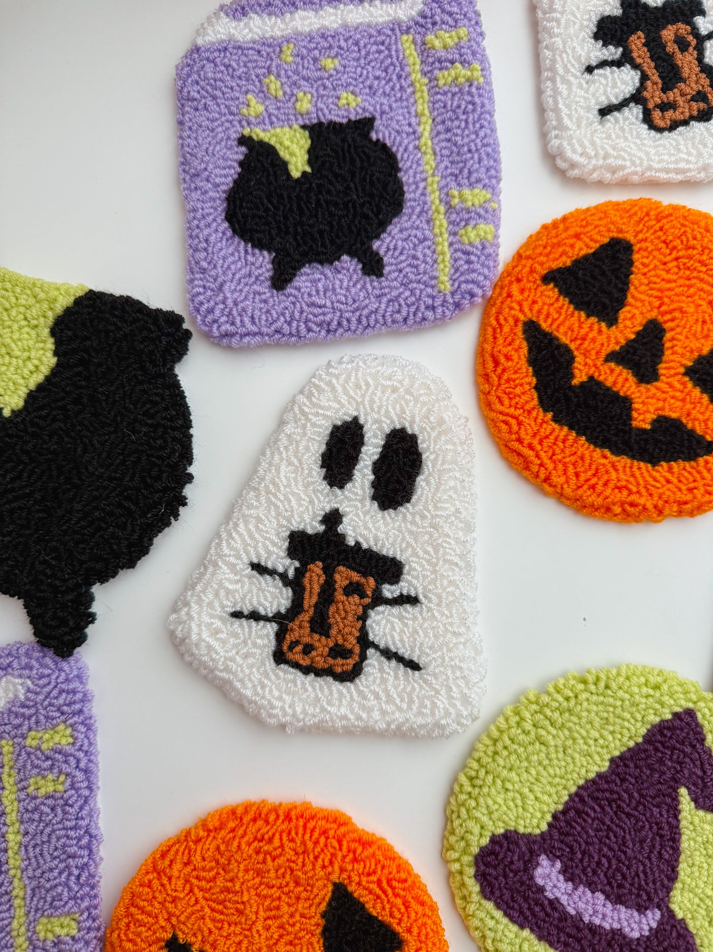 halloween mug rugs