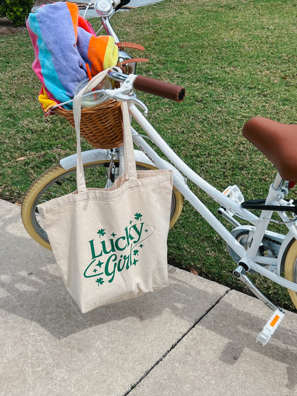 lucky girl tote