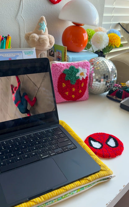 super hero mug rugs