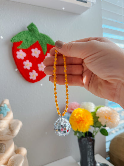 disco ball car hangings