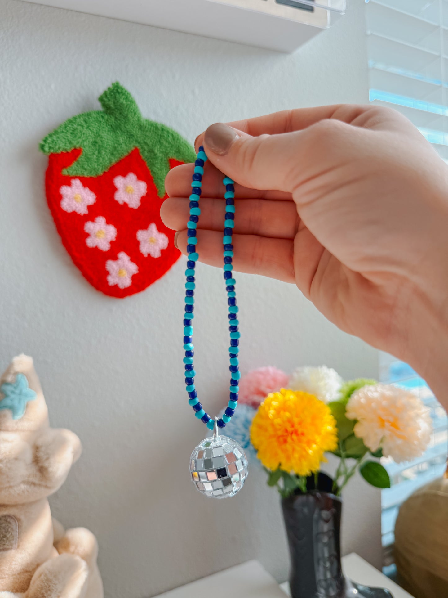 disco ball car hangings