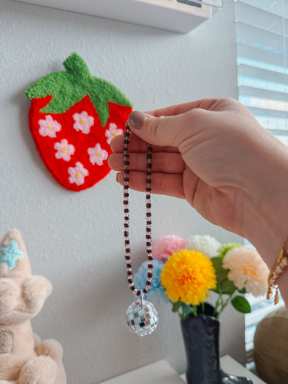 disco ball car hangings