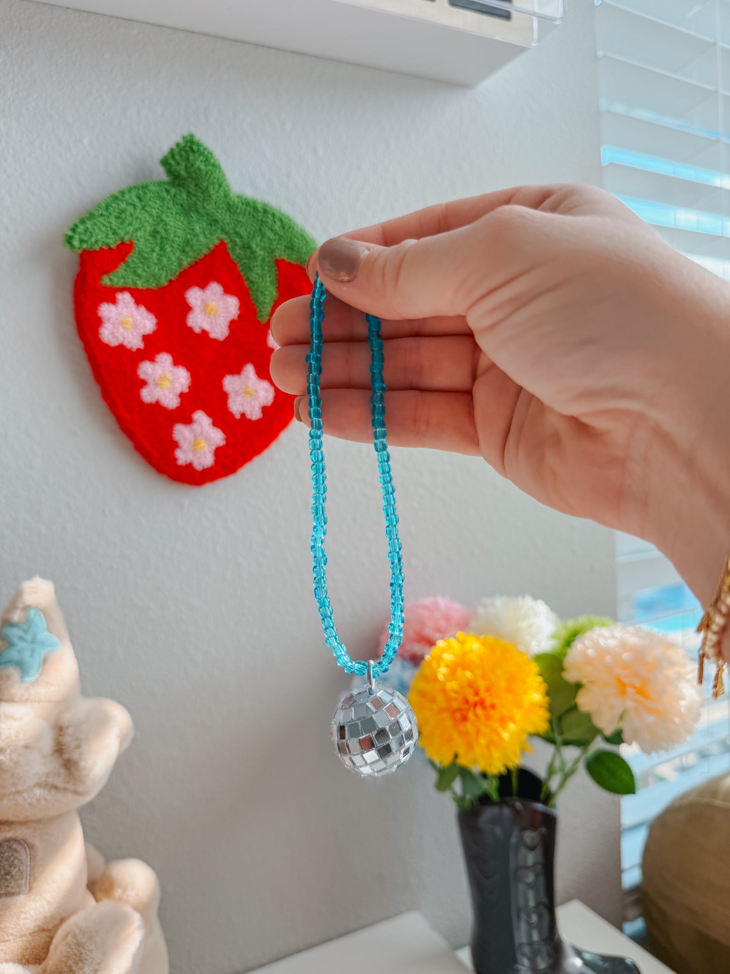 disco ball car hangings