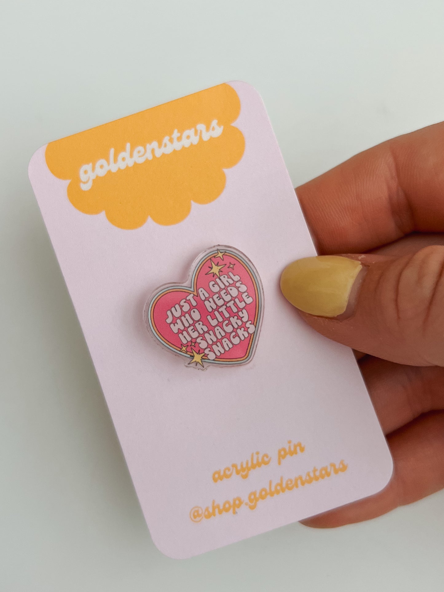 acrylic pins