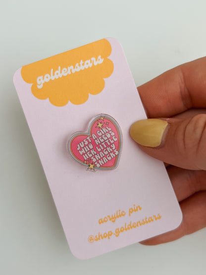 acrylic pins