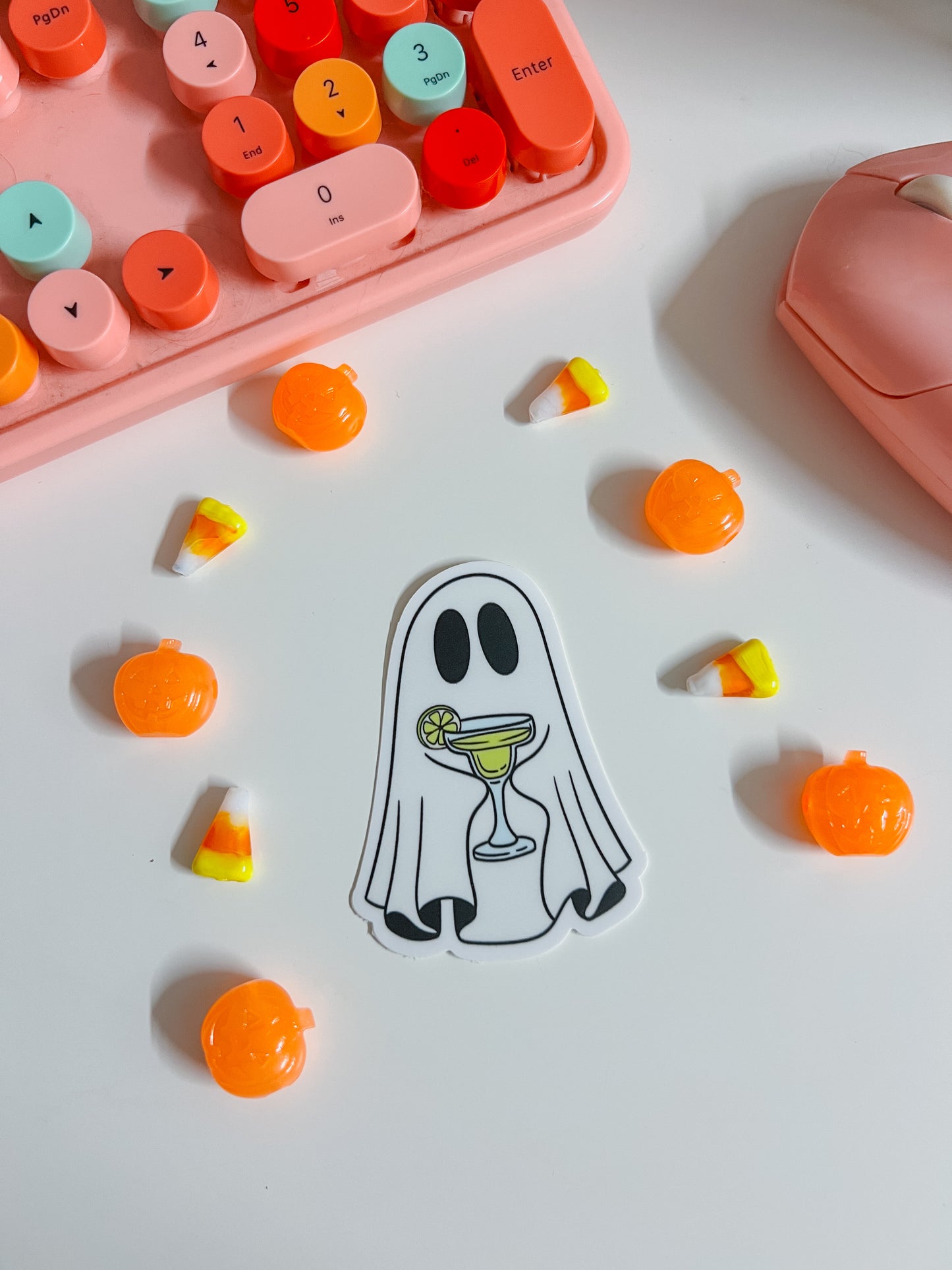 margarita ghost sticker