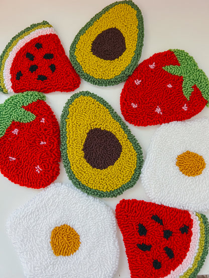 foodie mug rugs