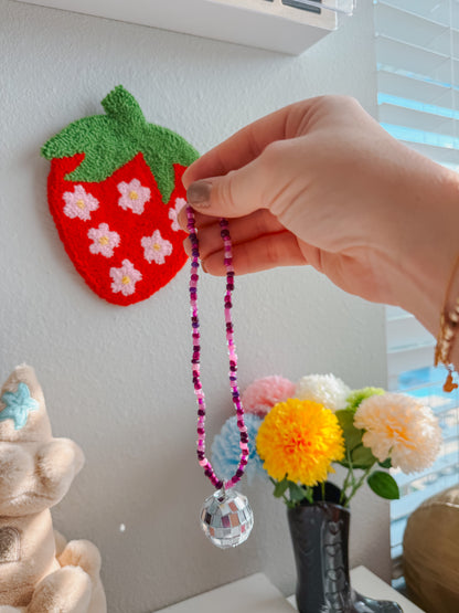 disco ball car hangings