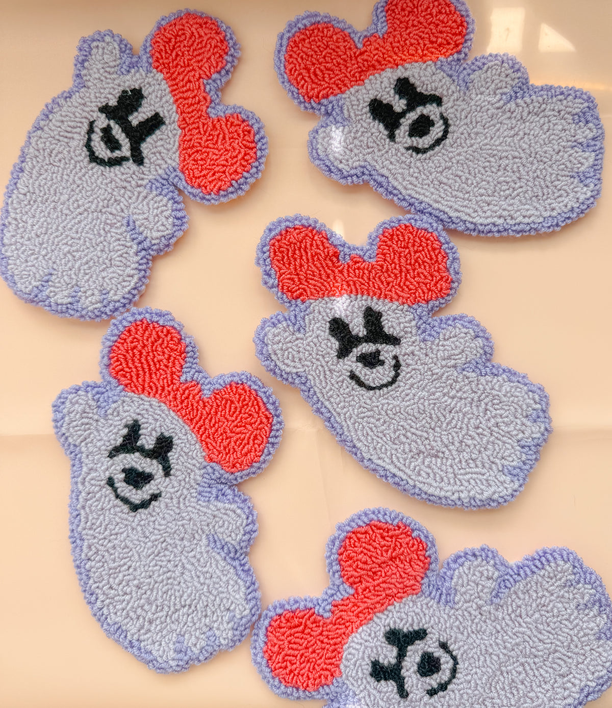 halloween mug rugs