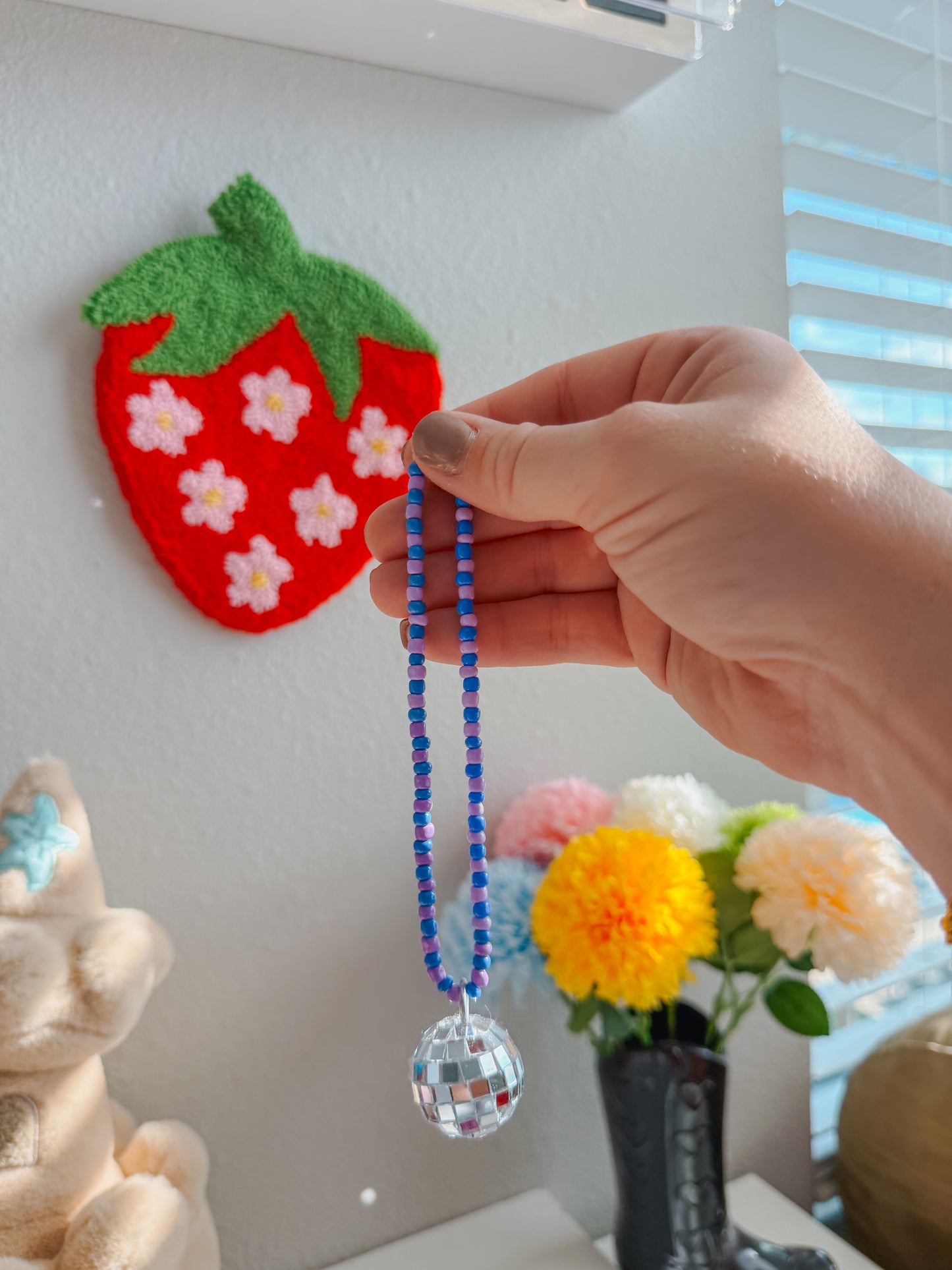 disco ball car hangings