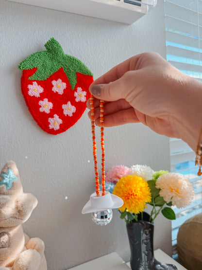 disco cowboy car hanging