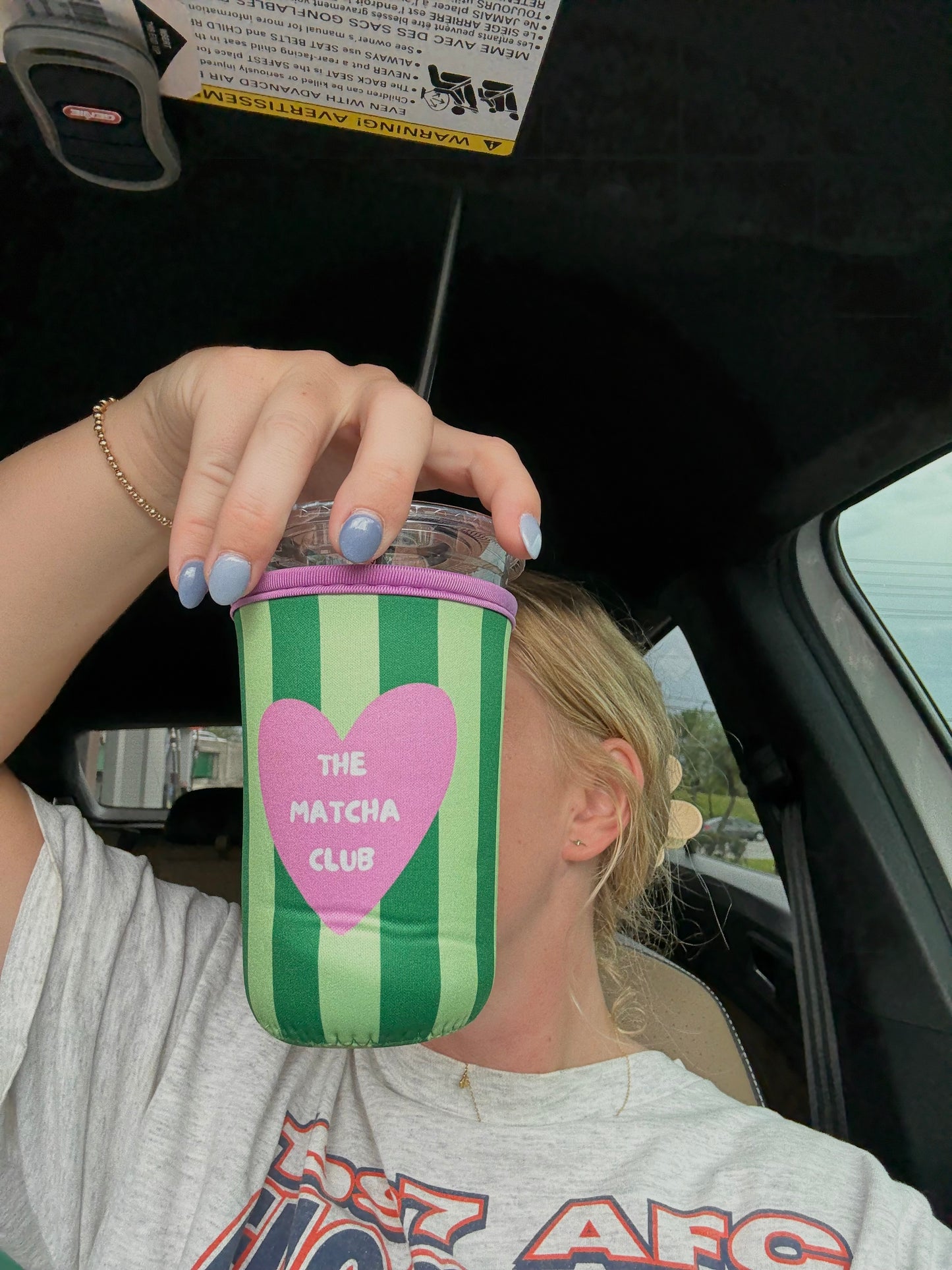 the matcha club cup cover