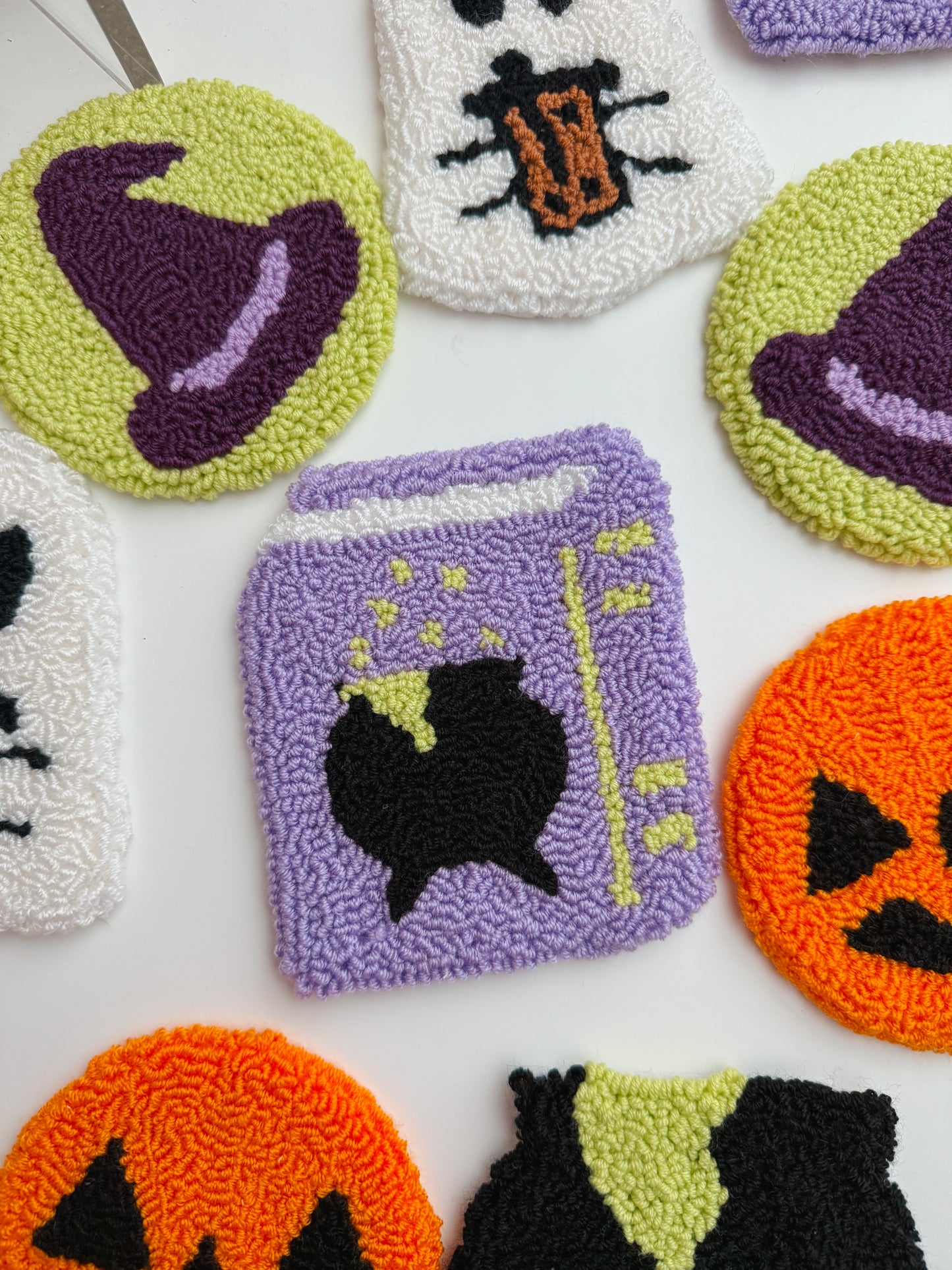 halloween mug rugs