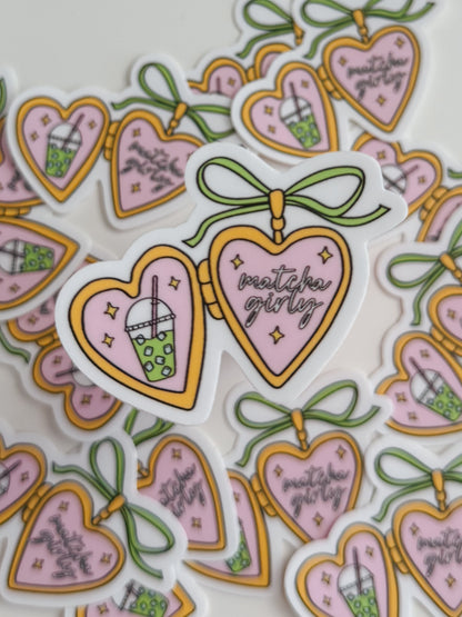 matcha stickers