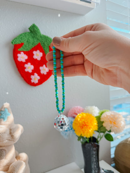 disco ball car hangings