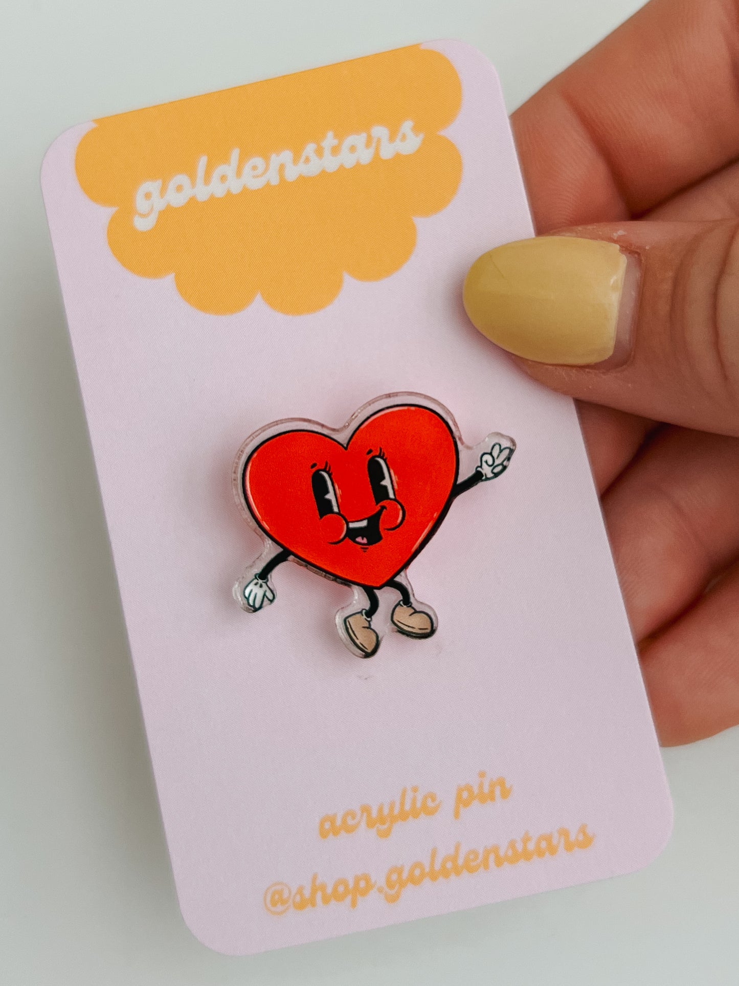 acrylic pins