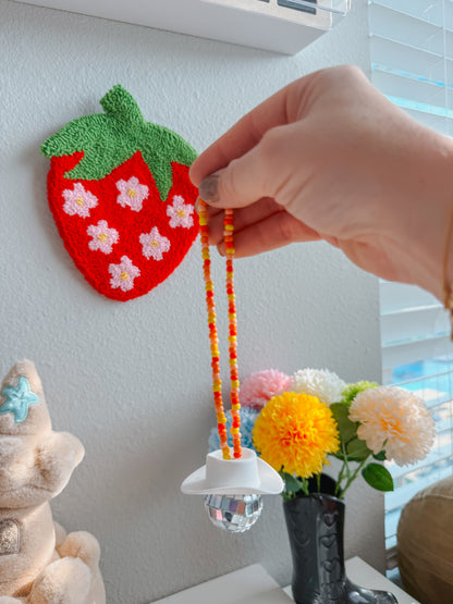 disco cowboy car hanging