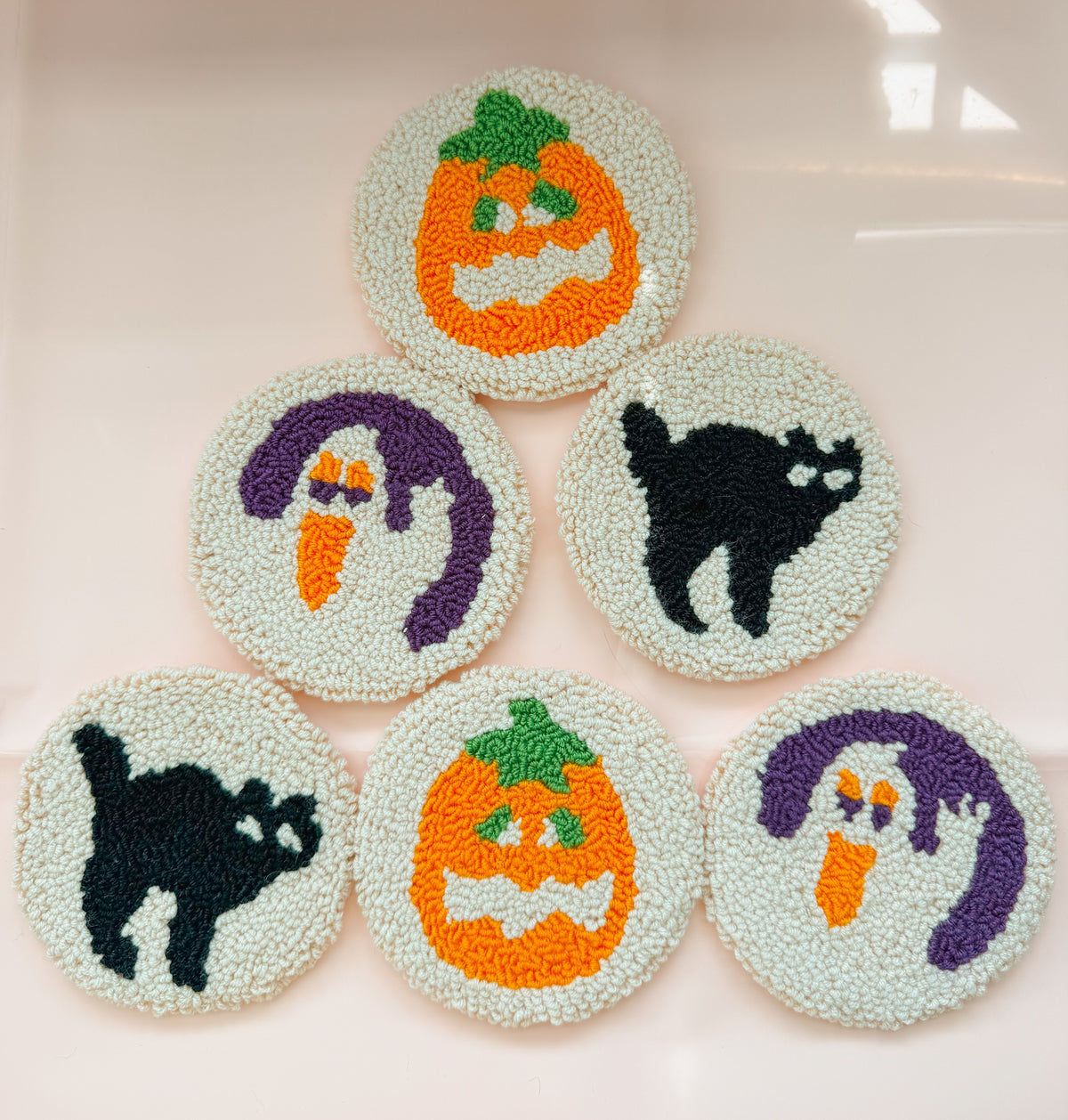 halloween mug rugs