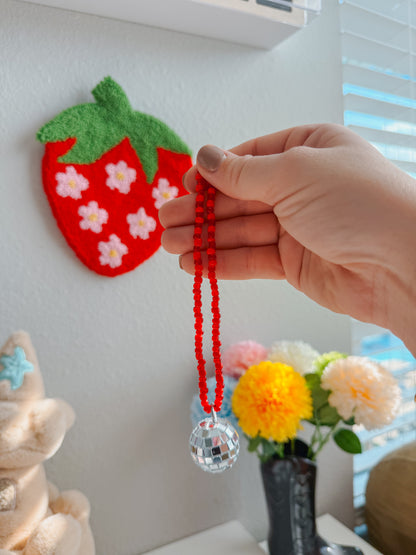 disco ball car hangings