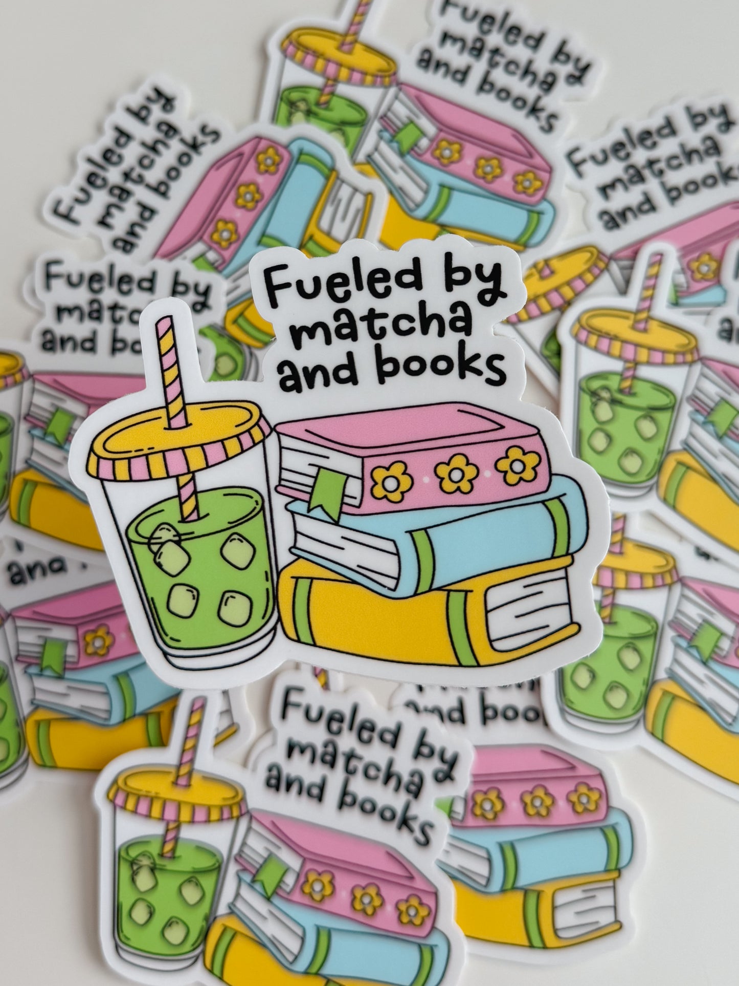 matcha stickers