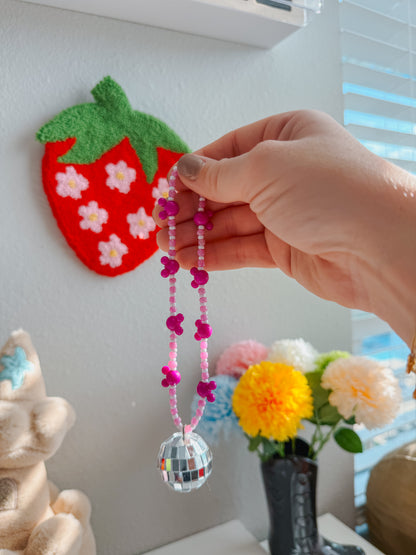 disco ball car hangings