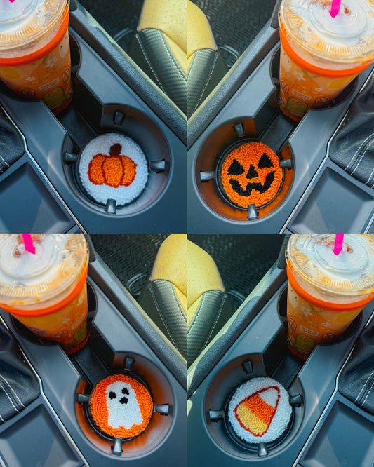 halloween car coasters