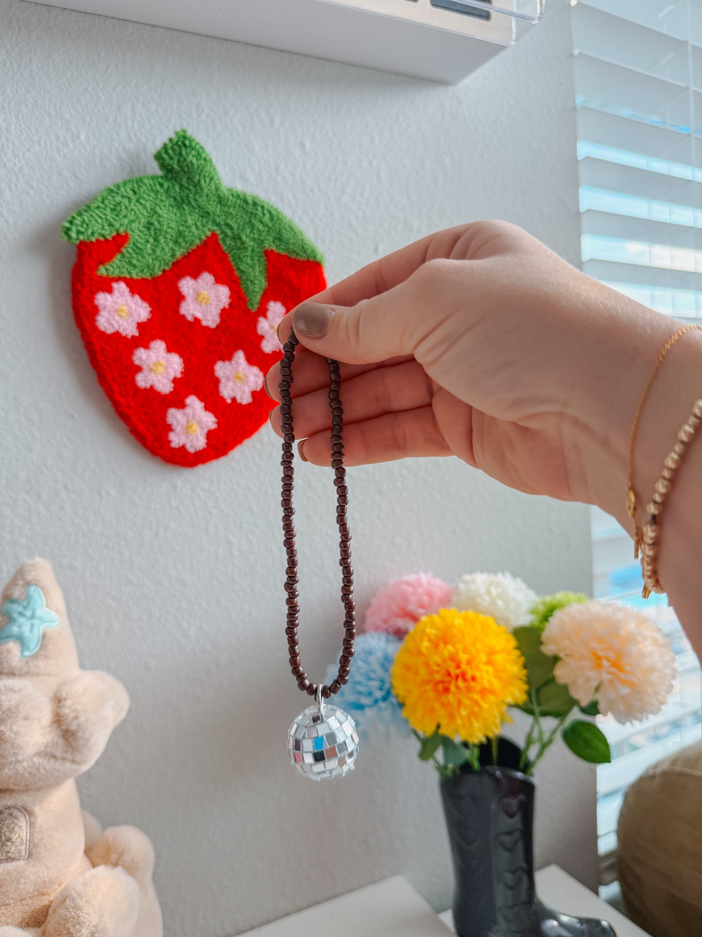 disco ball car hangings