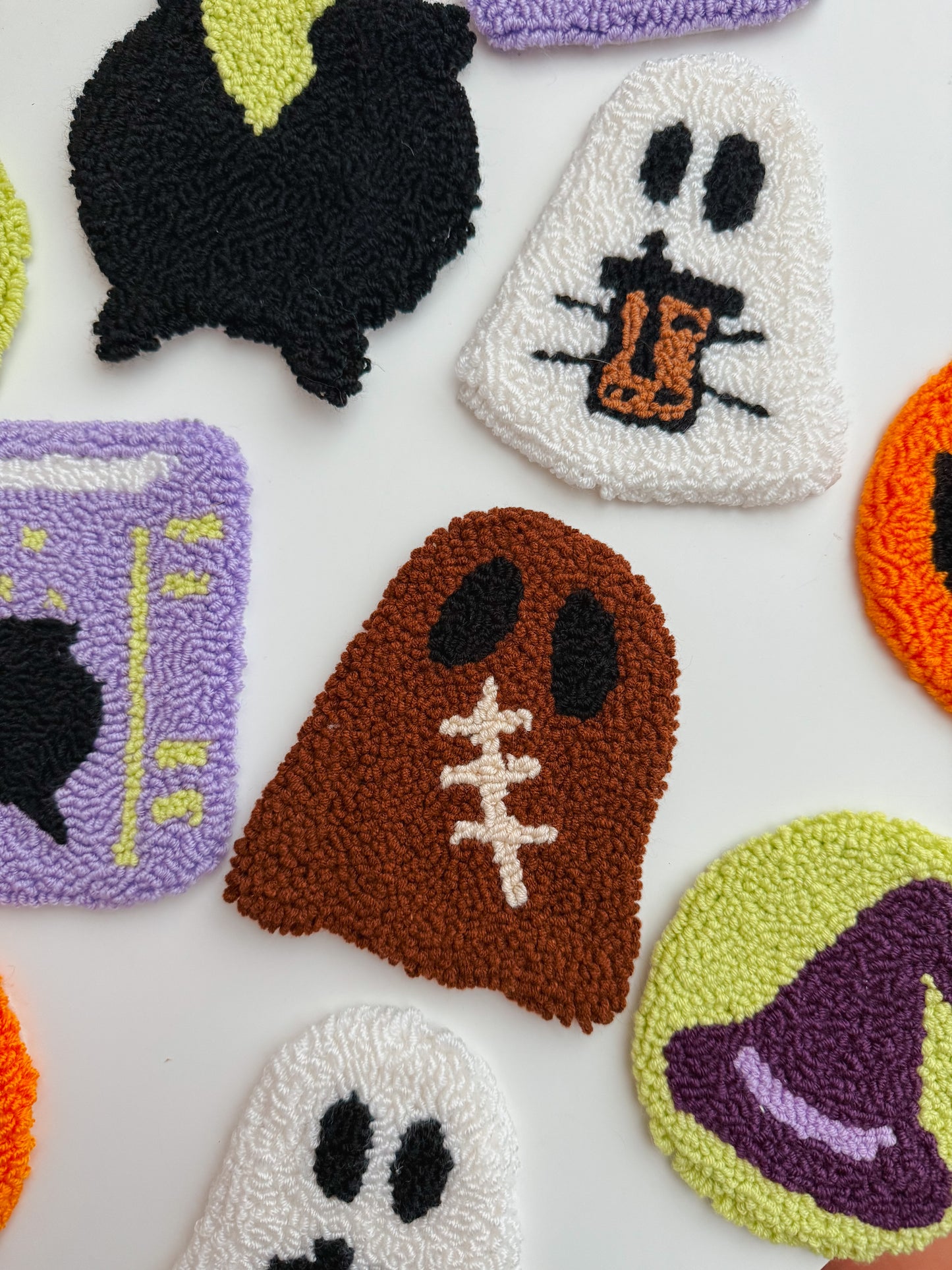 halloween mug rugs