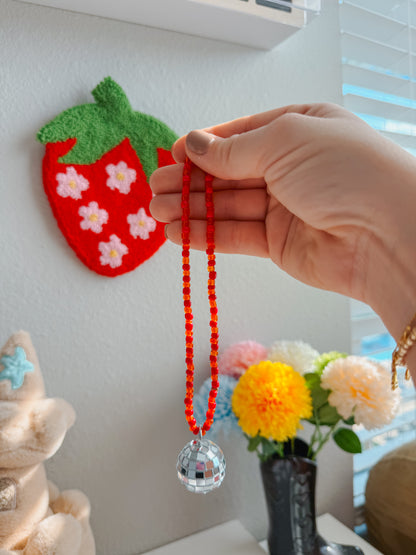 disco ball car hangings