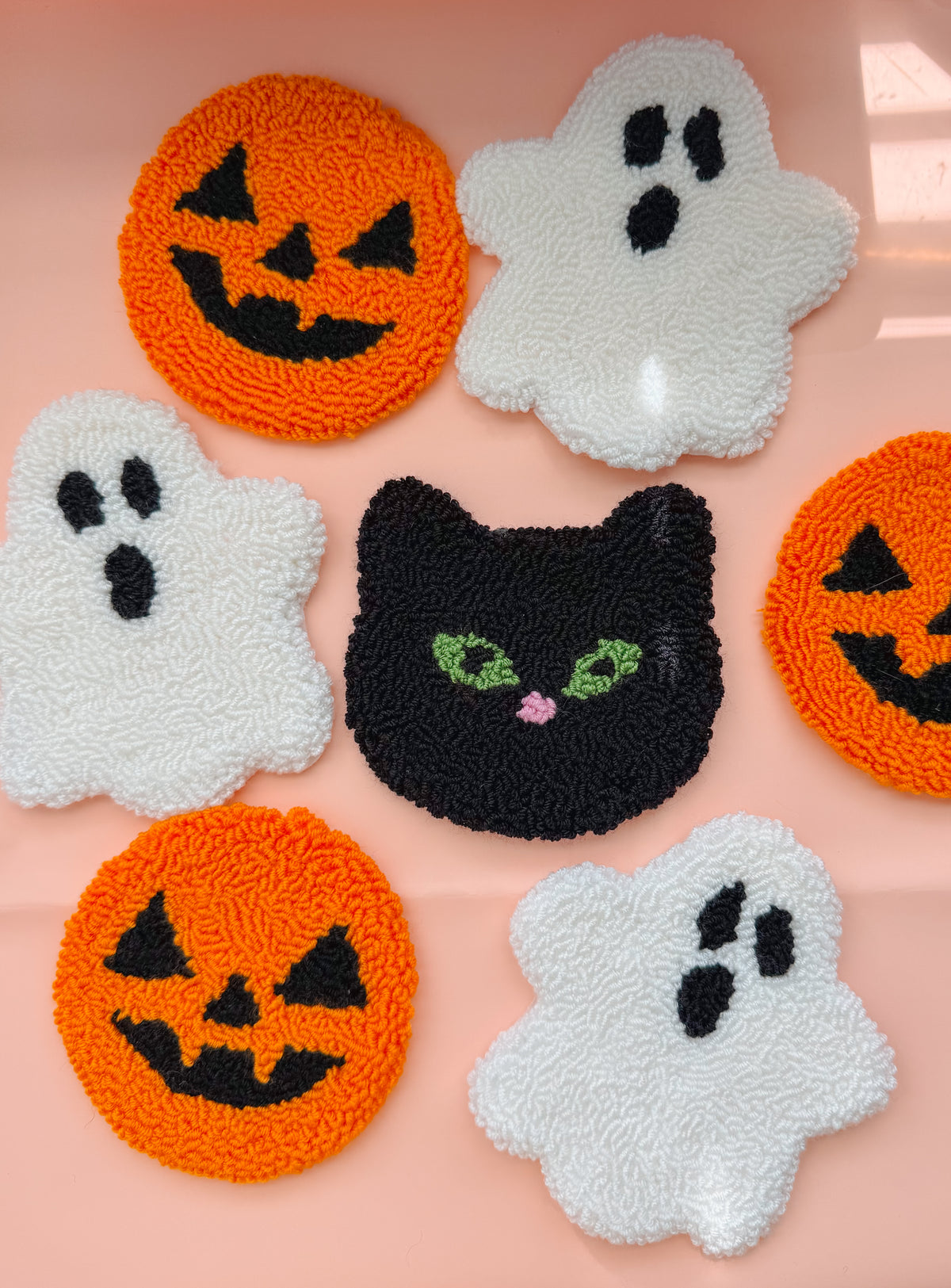 halloween mug rugs