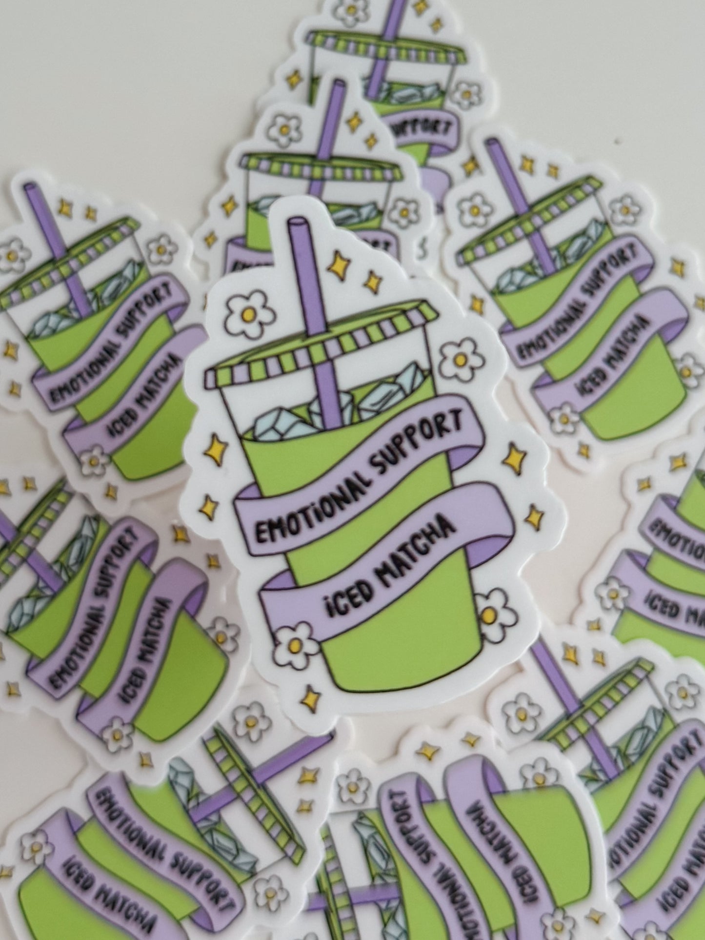 matcha stickers