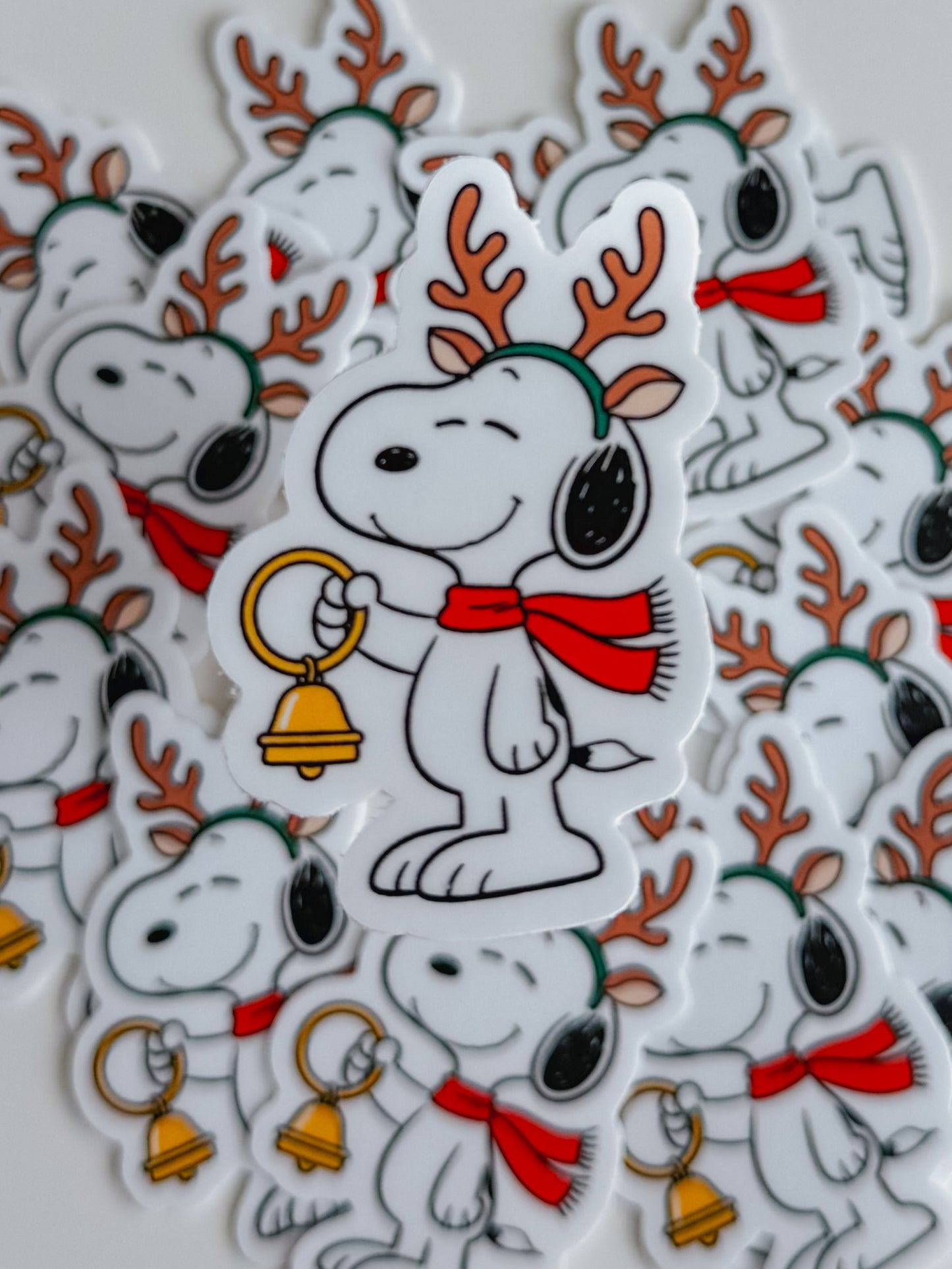 christmas snoopy stickers