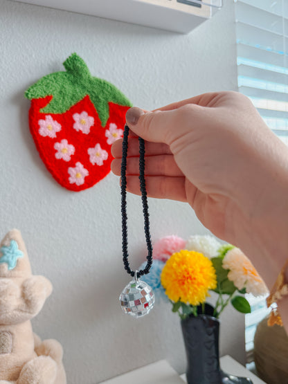 disco ball car hangings