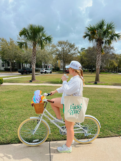 lucky girl tote