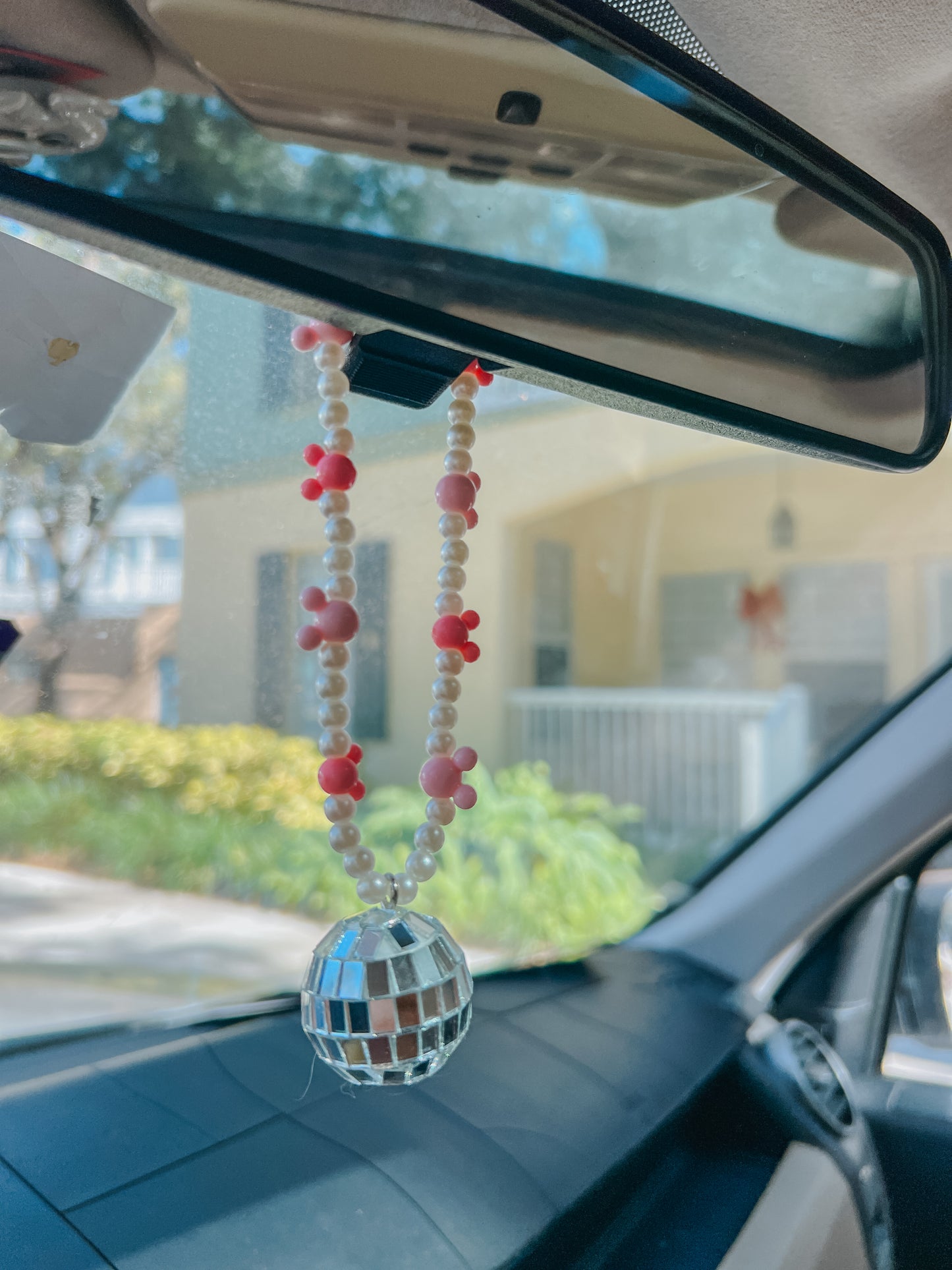 disco ball car hangings