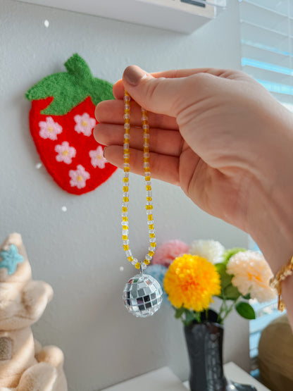 disco ball car hangings