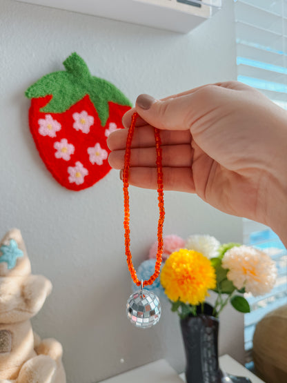 disco ball car hangings