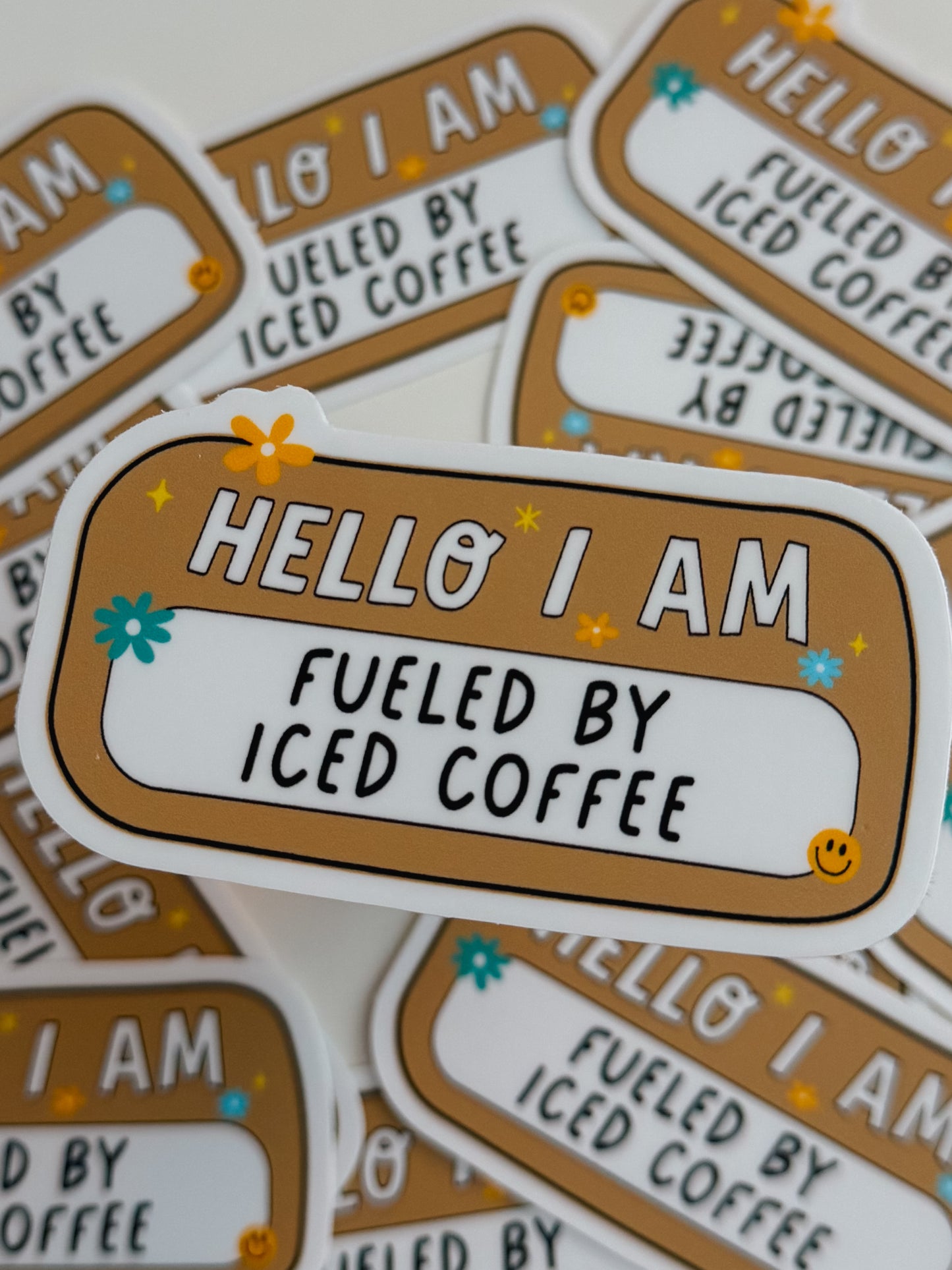 hello i am fueled by ice coffee