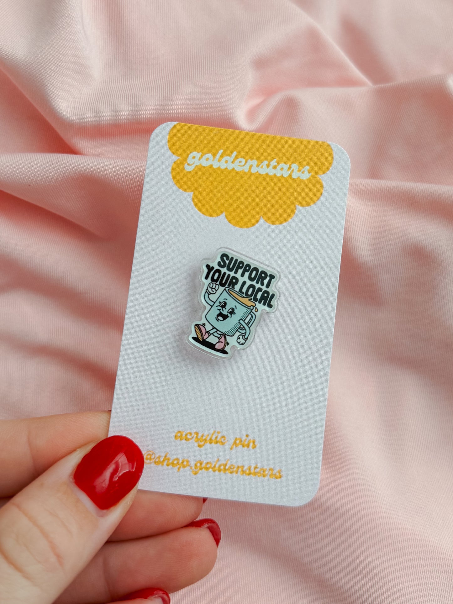 Support Your Local Pin