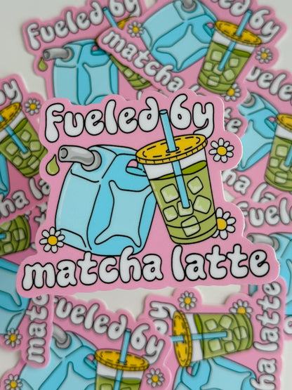 matcha stickers