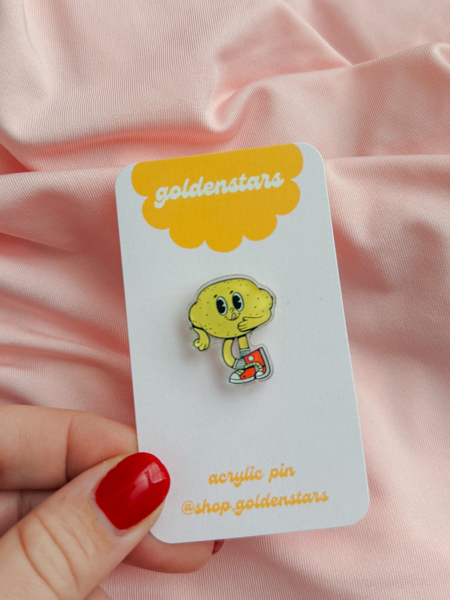 Larry the Lemon Pin