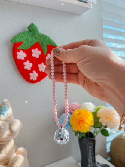 disco ball car hangings